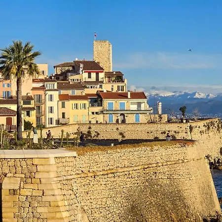 Casalionelantibes Large With Ac, King-size Bed, Garden And Parking 앙티브